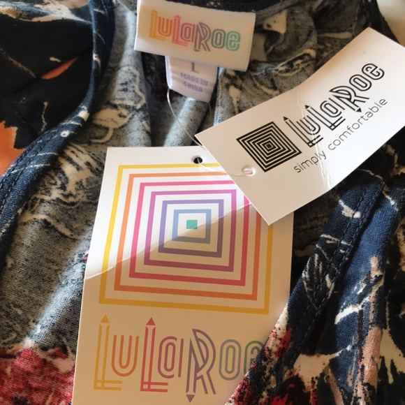 NWT LuLaRoe Long sleeve tunic top - Picture 8 of 8